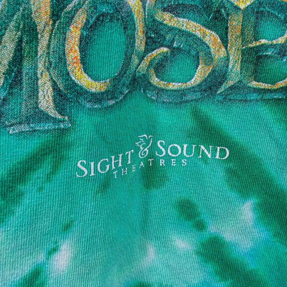 Moses Sight & Sound Theatre Tie Dye T-Shirt Large Y2K Streetwear - Picture 5 of 8
